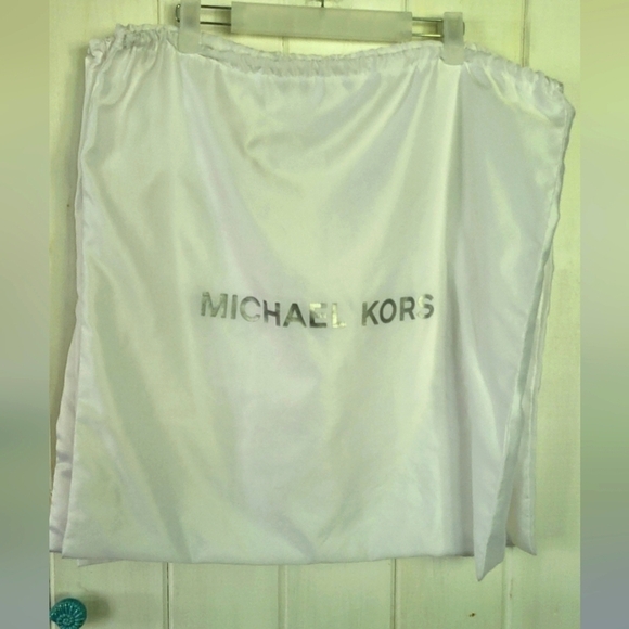 Micheal Kors Satin Drawstring Purse Shoe Dust Bag Set Of 3 - Picture 2 of 6